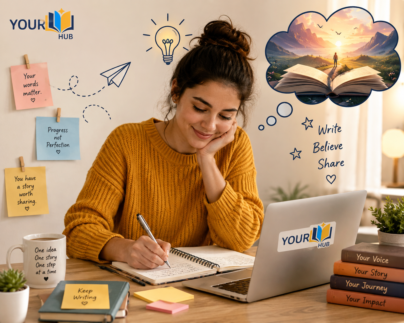 your stories hub
